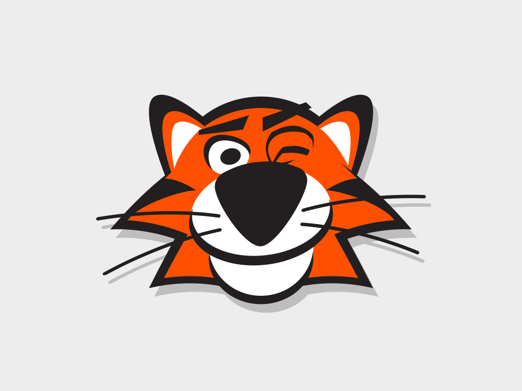 winking tiger